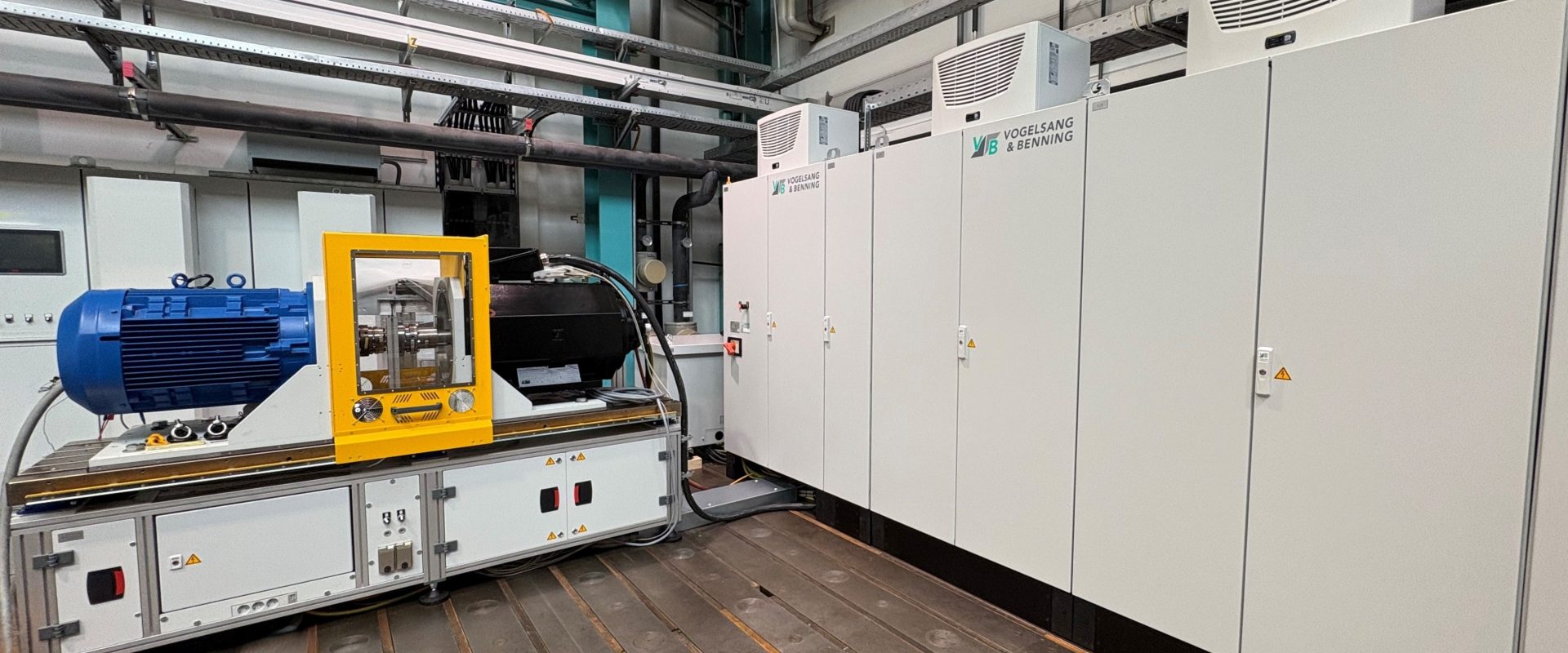 Elektromotorenprüfstand für SEW Eurodrive - Vogelsang & Benning